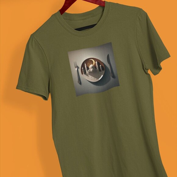 Ramadan Fasting, Prayer & Reflection Kareem Mosque Islamic Shirt | Ramadan Shirt - Picture 4 of 10